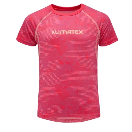 Klimatex DURTE Dětské funkční triko, růžová, velikost