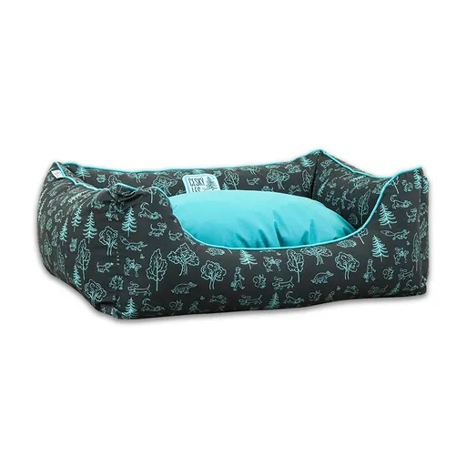 Akinu ČESKÝ LES pelech pro psy modrý L 95x65 cm