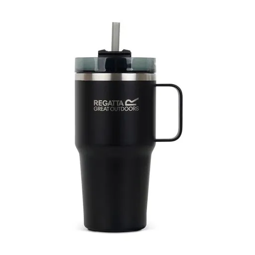 REGATTA OUTDOORS THERMULATE INSULATED MUG 0,6L Termo hrnek, černá, velikost 600 ML