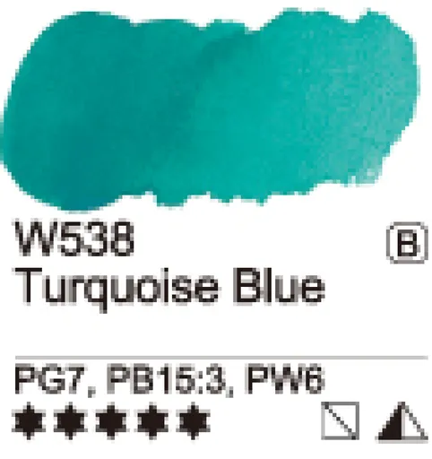 Akvarelová barva Mijello 15ml – 538 Turquoise Blue
