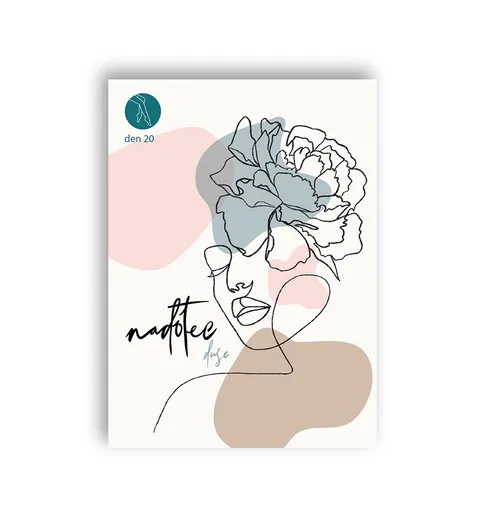 Nadotec Duše Punčochové kalhoty 20 DEN vel. 2S 1 ks béžové