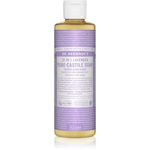 Dr. Bronner’s Lavender tekuté univerzální mýdlo 240 ml