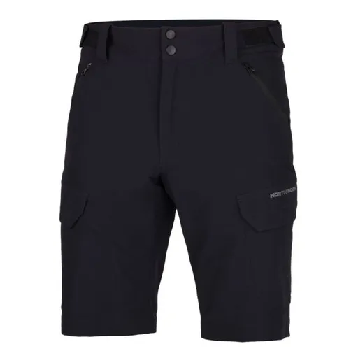 Northfinder RUSTY Pánské kraťasy, černá, velikost