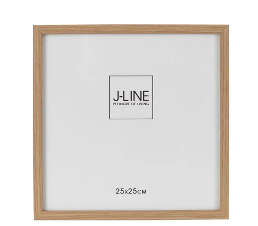 Hnědý dřevěný fotorámeček Ninna XL - 27*1,5*27 cm / 25*25 cm 20163
