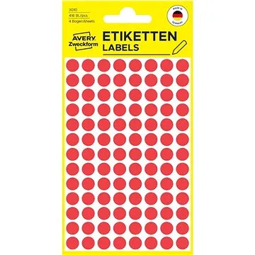 Avery Zweckform 3010 Kulaté značkovací etikety (3010)
