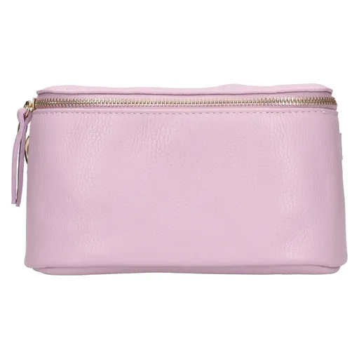 Dámská kožená ledvinka Italia Milagros - světle fialová