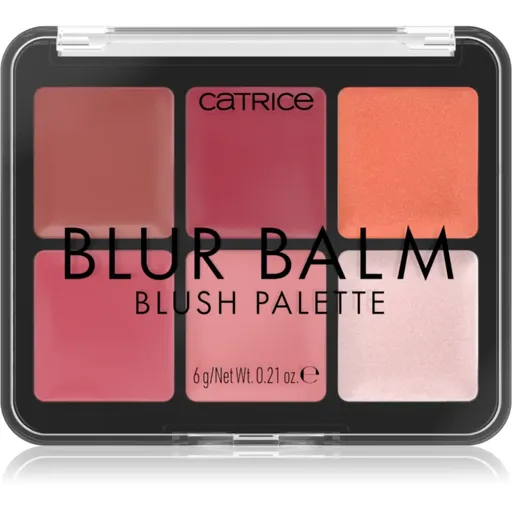Catrice Blur Balm paleta tvářenek odstín 010 Blush Blindness 6 g