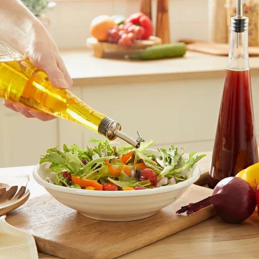 2 dózy na olej a ocet