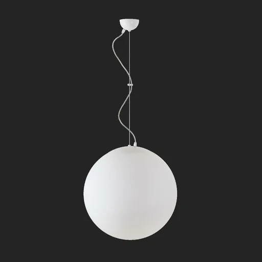 OSMONT ADR60290 ADRIA L4 závěsné skleněné svítidlo bílá IP40 3000 K 41W LED DALI