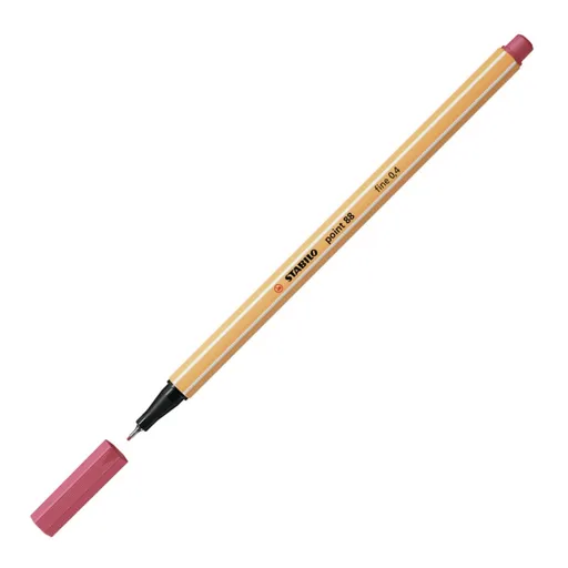 Liner Stabilo point 88 – 49 červená jahoda