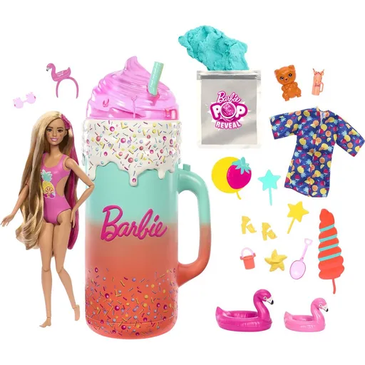 Mattel Barbie pop reveal Barbie deluxe šťavnaté ovoce - tropické smoothie