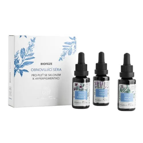 Nobilis Tilia Biofáze Obnovující séra Šalvěj 3 x 20 ml