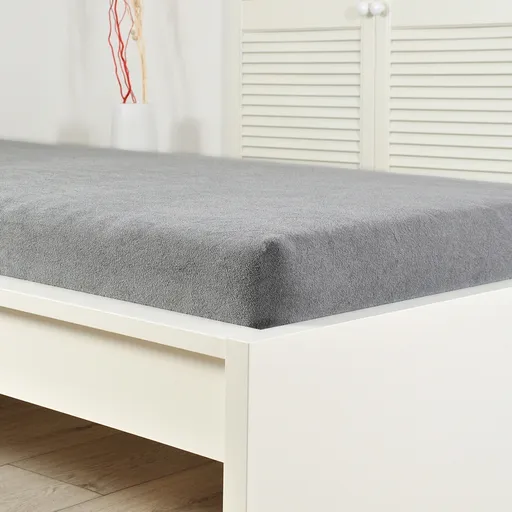 4Home froté prostěradlo Ideál šedá, 100 x 200 cm