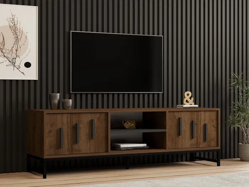 TV stolek Shape - Walnut