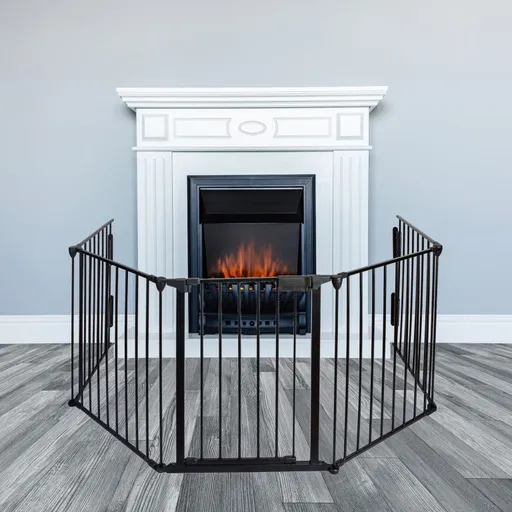 Stilista 85936 Stilista Krbová zástěna, kov, 3050 x 755 x 600 cm