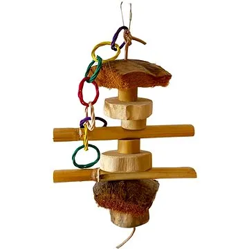 Terra International Jungle kebab s ratanovým řetízkem 40 × 11 cm (8593361000267)