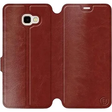 Flipové pouzdro na mobil Samsung Galaxy J4 Plus 2018 v provedení  Brown
