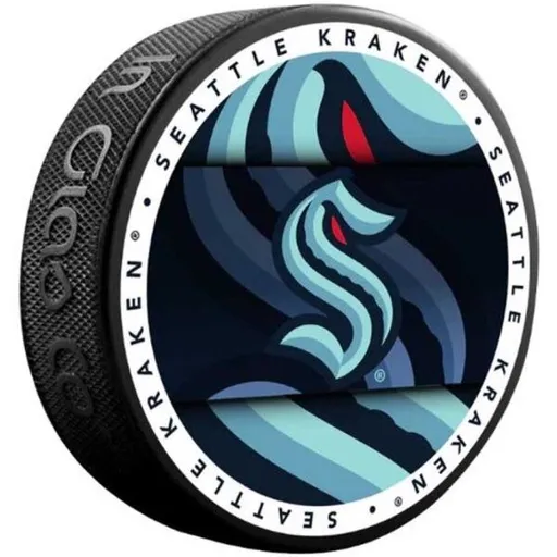 INGLASCO SEATTLE KRAKEN MEDALLION BLISTER Hokejový suvenýr, černá, velikost