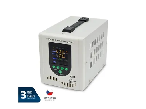 Zdroj záložní GETI GEP500LF sinus 500W (800VA)