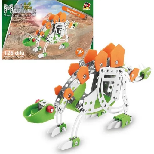 Malý mechanik 125 dílků Stegosaurus