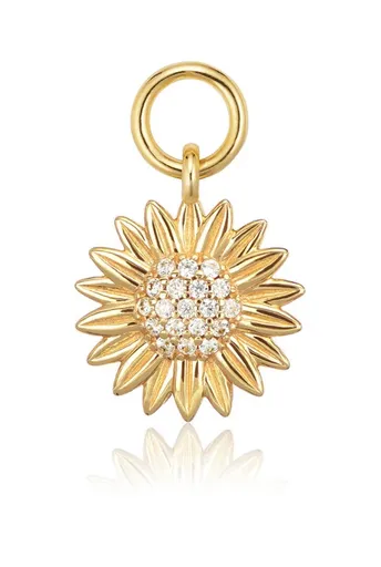 Sif Jakobs Pozlacený přívěsek Slunečnice Girasole SJ-CH2382-CZ-YG