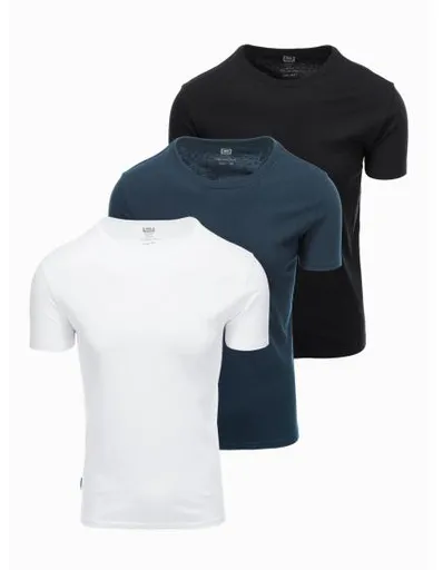 Pánské hladké tričko - mix 3-pack Z29
