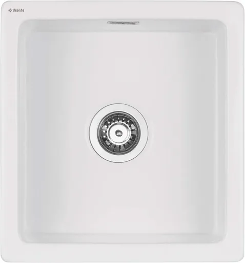 DEANTE Sabor bílá Keramický dřez, 1 bowl ZCB_A103