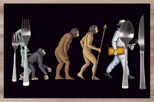 Prostírání Evoluce včelaře