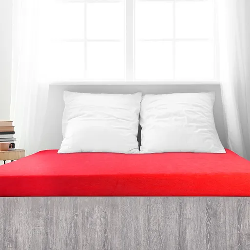 4Home froté prostěradlo Ideál červená, 160 x 200 cm