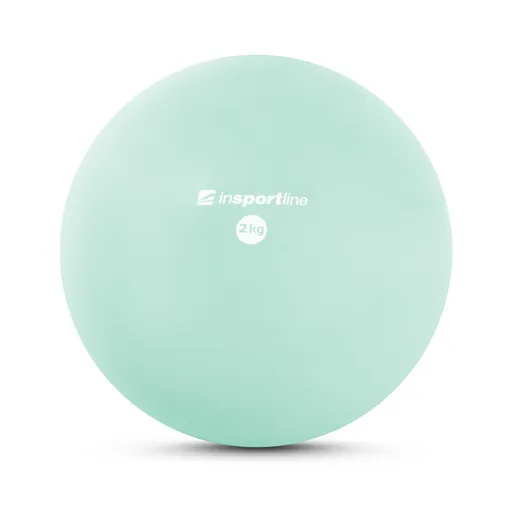 Jóga míč inSPORTline Yoga Ball 2 kg mentolová