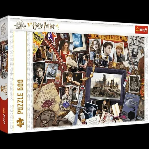 Trefl Puzzle Harry Potter - Vzpomínky na Bradavice / 500 dílků