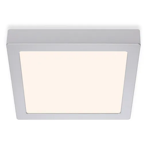 BRILONER LED stropní svítidlo, 22,5 cm, 16,5 W, matný chrom BRI 7118-014