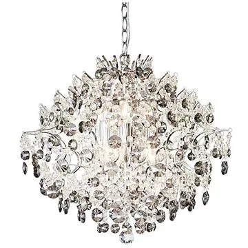 Markslöjd 107415 - Křišťálový lustr na řetězu HIDDEN 6xE14/40W/230V (101797)