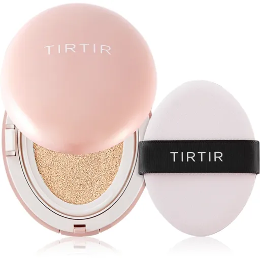 TIRTIR Mask Fit All Cover Cushion matující make-up v houbičce odstín 17W French Vanilla 18 g