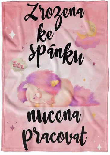 Deka Zrozena ke spánku (Podšití beránkem: NE)