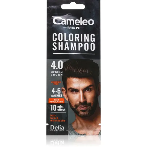 Delia Cosmetics Cameleo Coloring Shampoo tónovací šampon na vlasy pro muže 15 ml