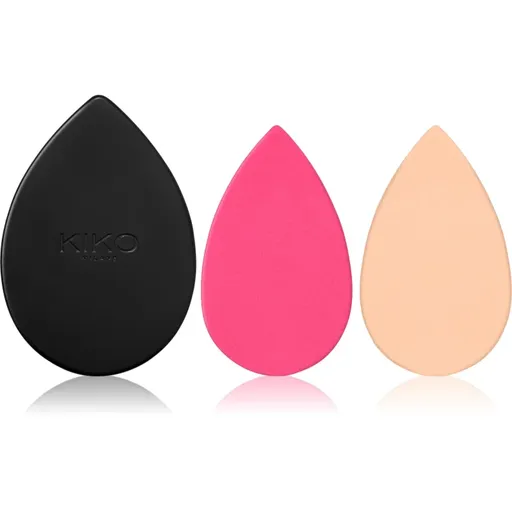 KIKO Milano Beauty Duo houbička na make-up 2 ks s pouzdrem 2 ks