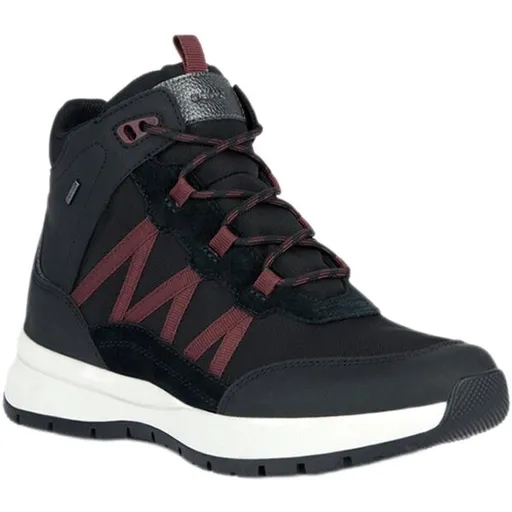 Geox D BRAIES Dámské volnočasové boty, černá, velikost