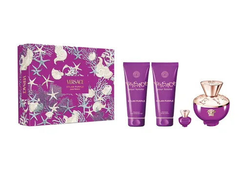 Versace Dylan Purple dárkový set pro ženy 4 ks