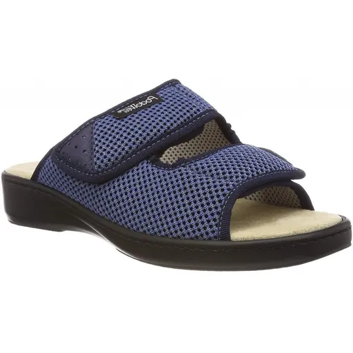 PodoWell ADDAX zdravotní pantofle pro oteklé nohy unisex modrá, velikost: 37