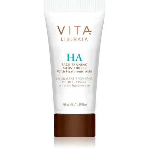 Vita Liberata Face Tanning Moisturiser with Hyaluronic Acid hydratační pleťový krém se samoopalovacím účinkem 50 ml