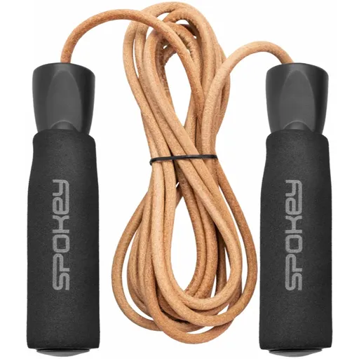 Spokey Quick Skip Leather švihadlo 280 cm