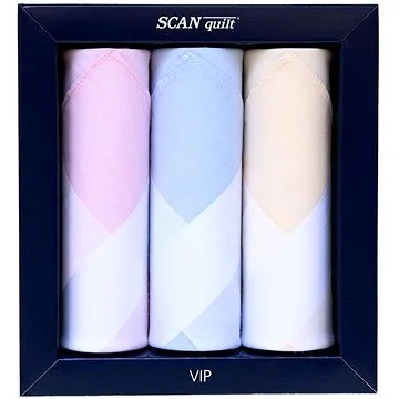 SCANquilt dámské kapesníky VIP 3 ks L58 (34302)