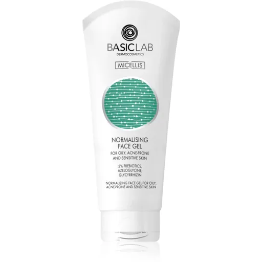 BasicLab Dermocosmetics Micellis normalizující čisticí gel pro mastnou pleť se sklonem k akné 100 ml