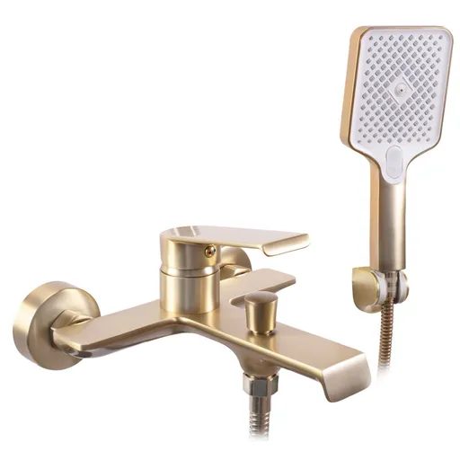 REA Koupelnová baterie HASS matná Brush Gold REA-B7100