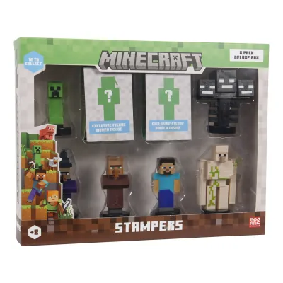 Minecraft razítko - 8 pack Deluxe box