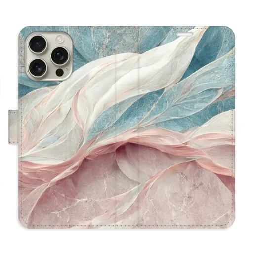 Flipové pouzdro iSaprio - Old Leaves 03 - iPhone 16 Pro Max