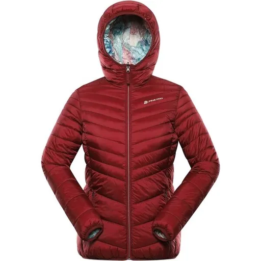 ALPINE PRO EROMA Dámská zimní bunda, vínová, velikost