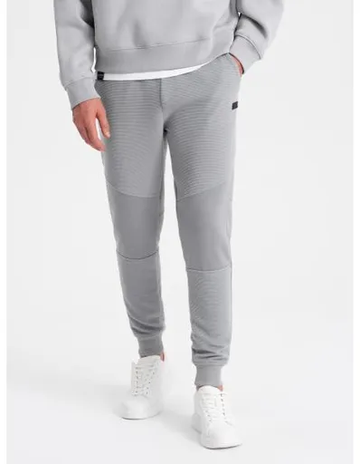 Pánské tepláky V5 OM-PASK-0127 šedé