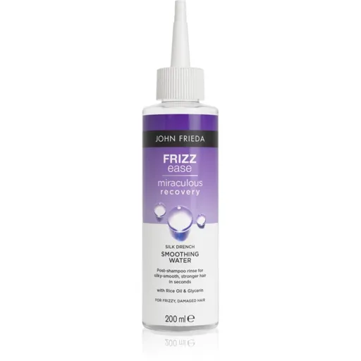 John Frieda Frizz Ease Silk Drench Smoothing Water uhlazující kúra pro zářivý lesk 200 ml